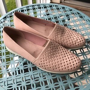 Pink ECCO Flats size 9